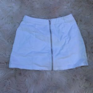 Zip up skirt
